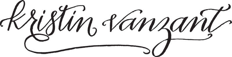 Nashville Wedding Photographer, Kristin Vanzant logo